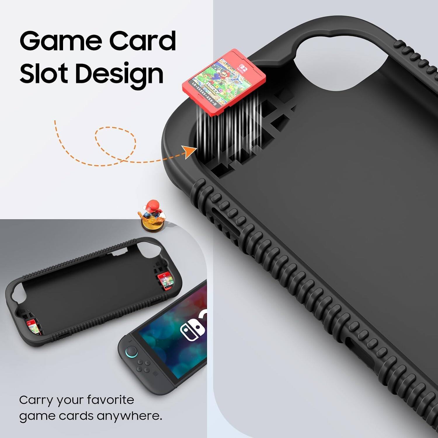 Game Card Slot Design  
D2 O-XXX-XXXXX-81 PARTY  

Carry your favorite game cards anywhere.