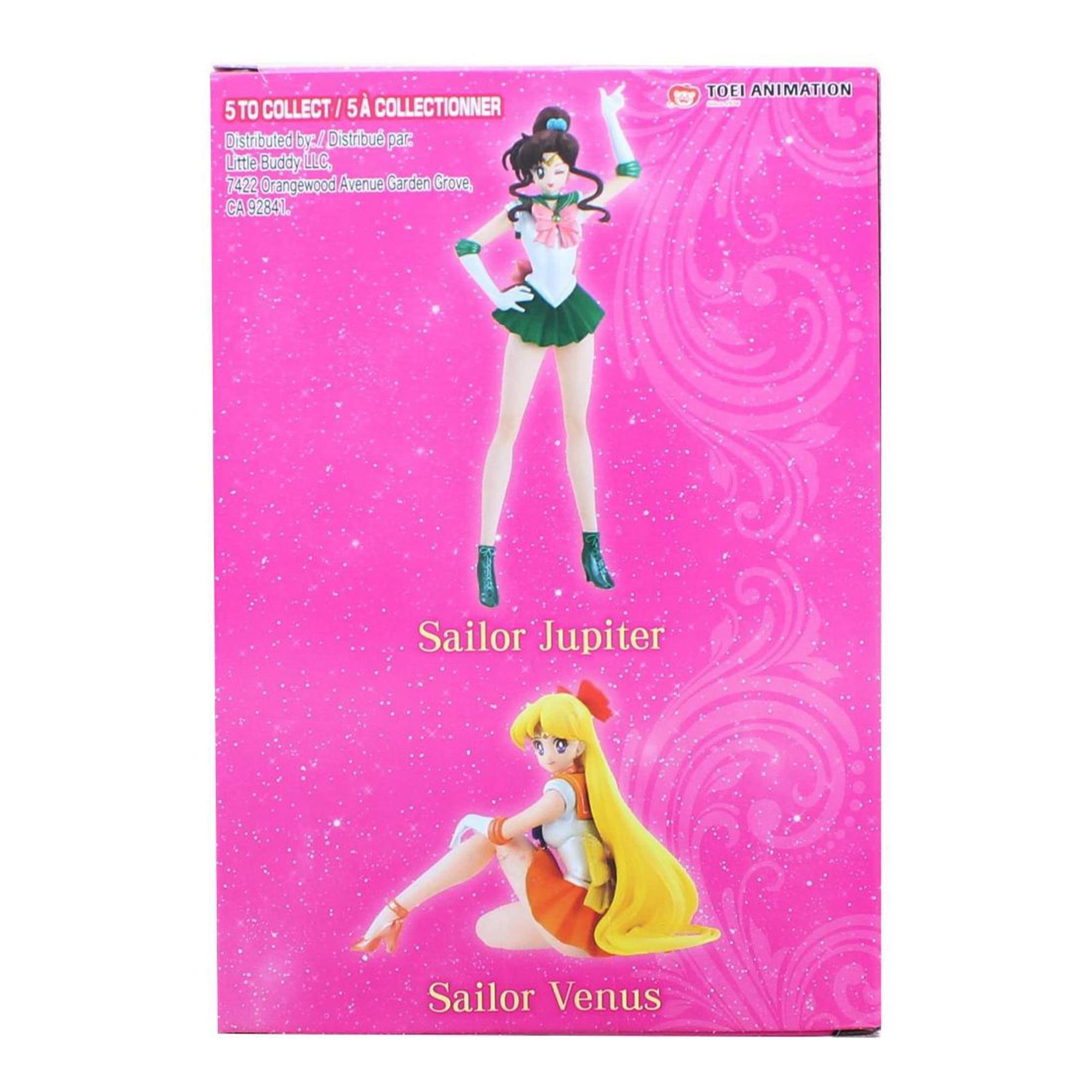 5 TO COLLECT / 5 À COLLECTER  
Distributed by / Distribué par:  
Little Buddy LLC,  
7422 Orangewood Avenue Garden Grove,  
CA 92841  

TOEI ANIMATION  
Sailor Jupiter  
Sailor Venus