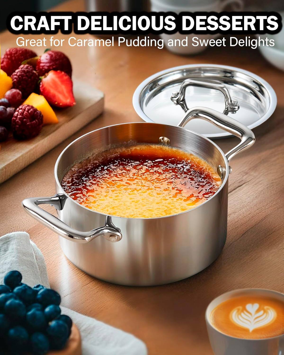 CRAFT DELICIOUS DESSERTS  
Great for Caramel Pudding and Sweet Delights