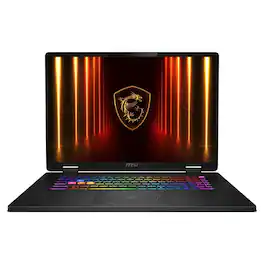 MSI - Crosshair 18" 240Hz Gaming,Ultra 9 275HX,RTX 5070,64GB RAM,4TB SSD,Backlit Keyboard,Win 11 Pro - Black