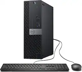 Dell - Refurbished Excellent - Optiplex 7070 SFF Intel i5-9500 16GB 256GB SSD Windows 11 Pro - Black