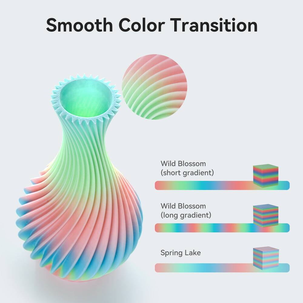 Smooth Color Transition

Wild Blossom (short gradient)

Wild Blossom (long gradient)

Spring Lake