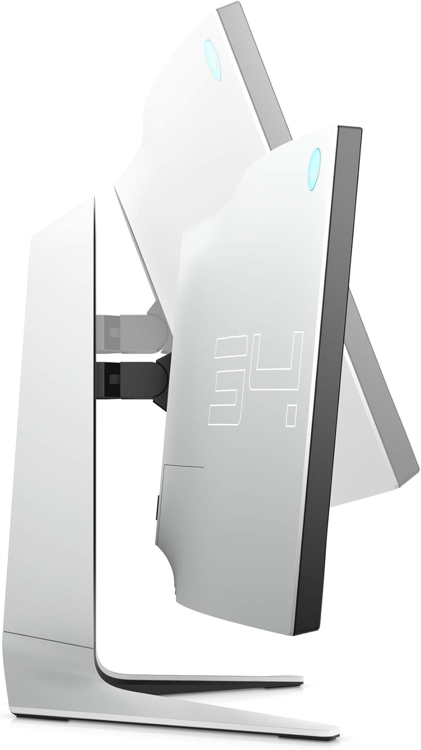 Alt View 2. Alienware - Alienware AW3420DW 34 inch UWQHD 120Hz Curved IPS LED Gaming Monitor + Cleaning Kit.