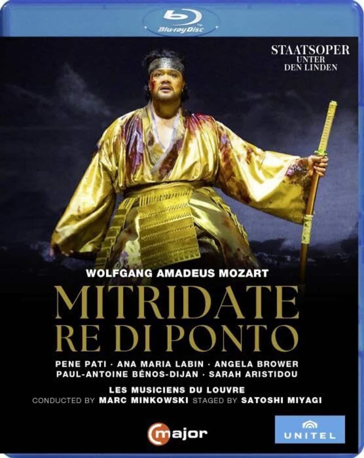 Wolfgang Amadeus Mozart - Mozart: Mitridate, re di Ponto  - BLU-RAY