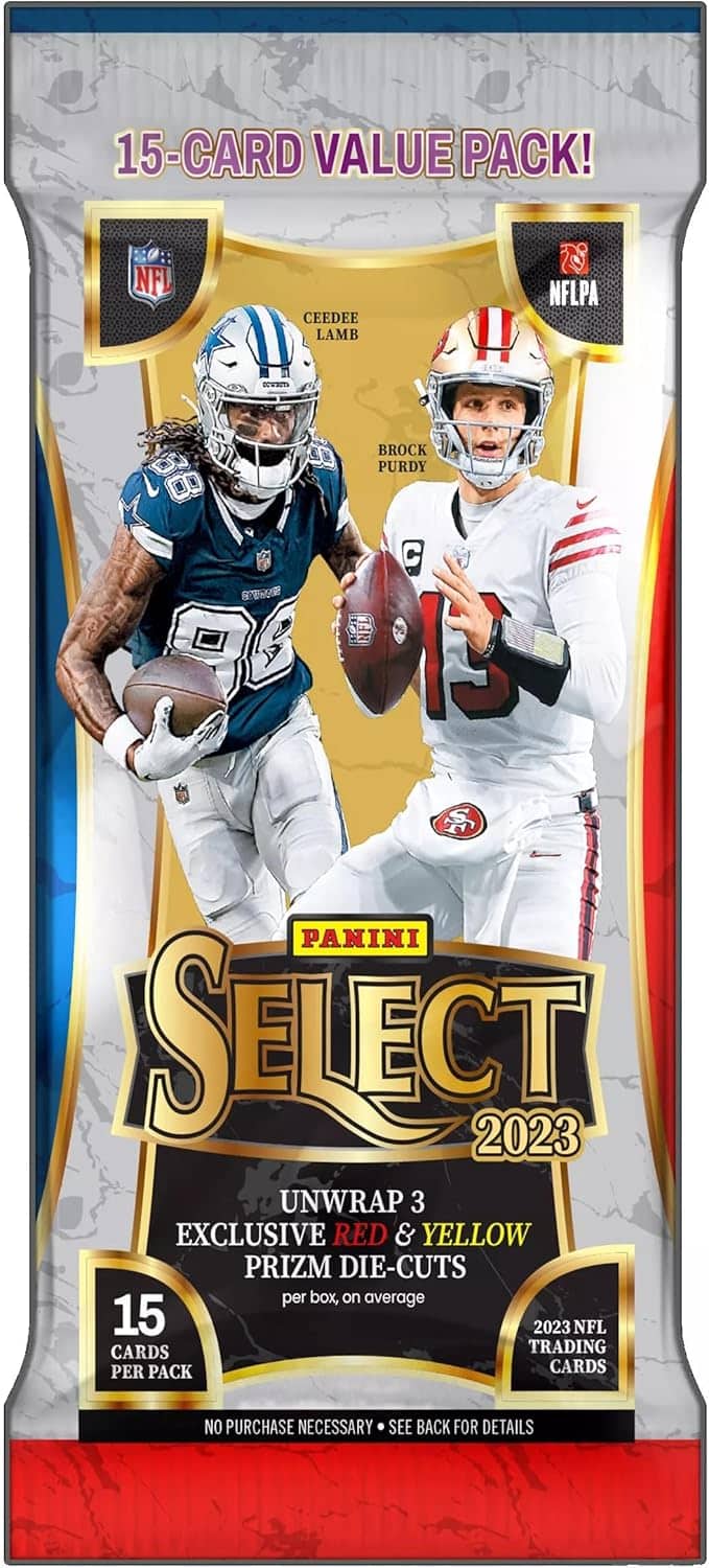 Panini - 2023 Select Football Jumbo Value Trading Card Pack price history on PriceWatchPro