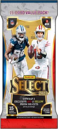 Panini - 2023 Select Football Jumbo Value Trading Card Pack