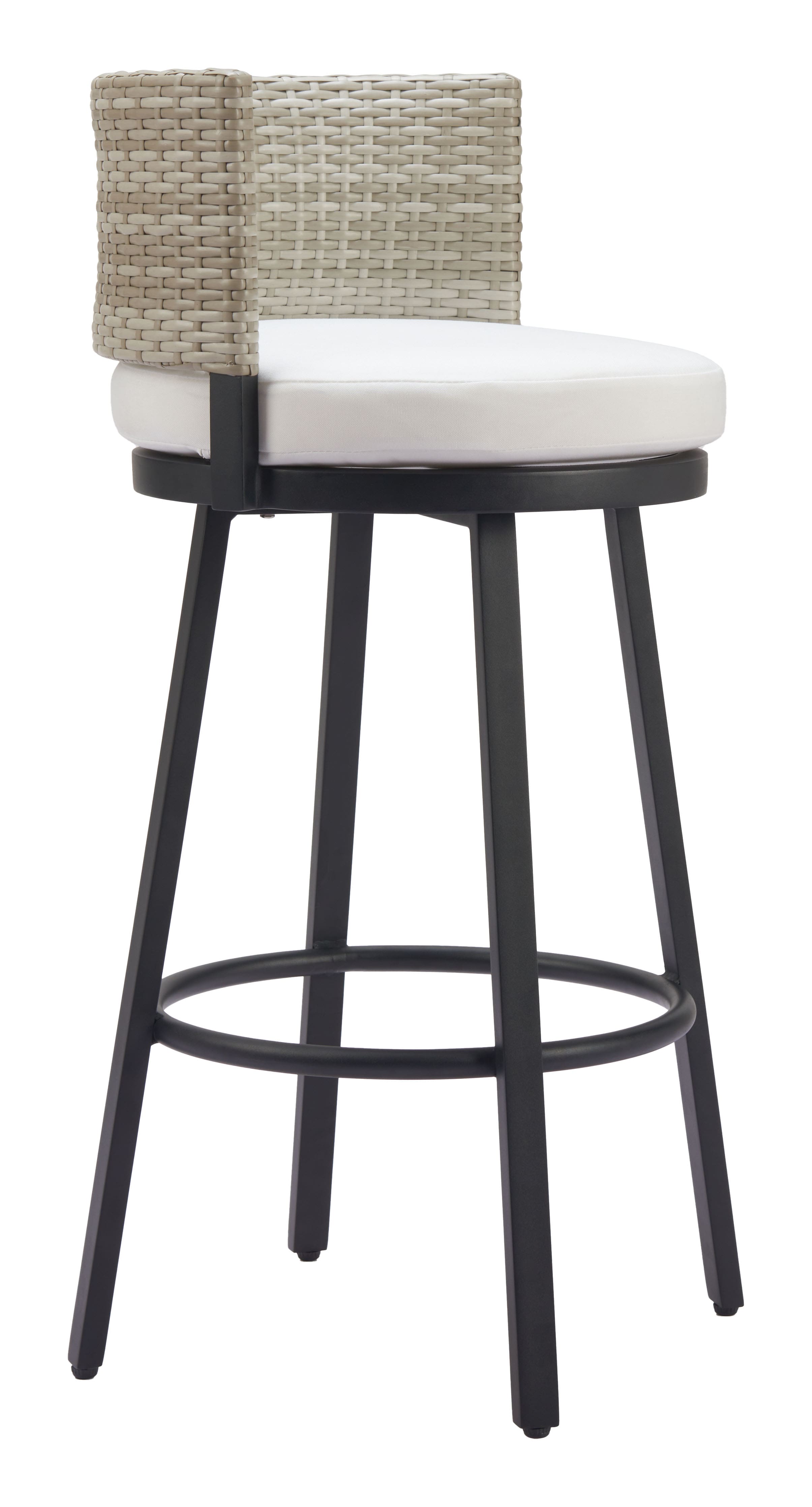 Hivvago - Midnight Wave Barstool - White
