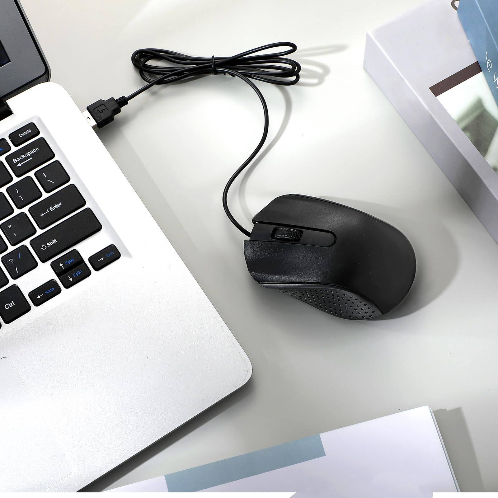 PO3TICJUNKI3 Mouse Computer Button Mice Bulk Corded Desktop Laptop ...