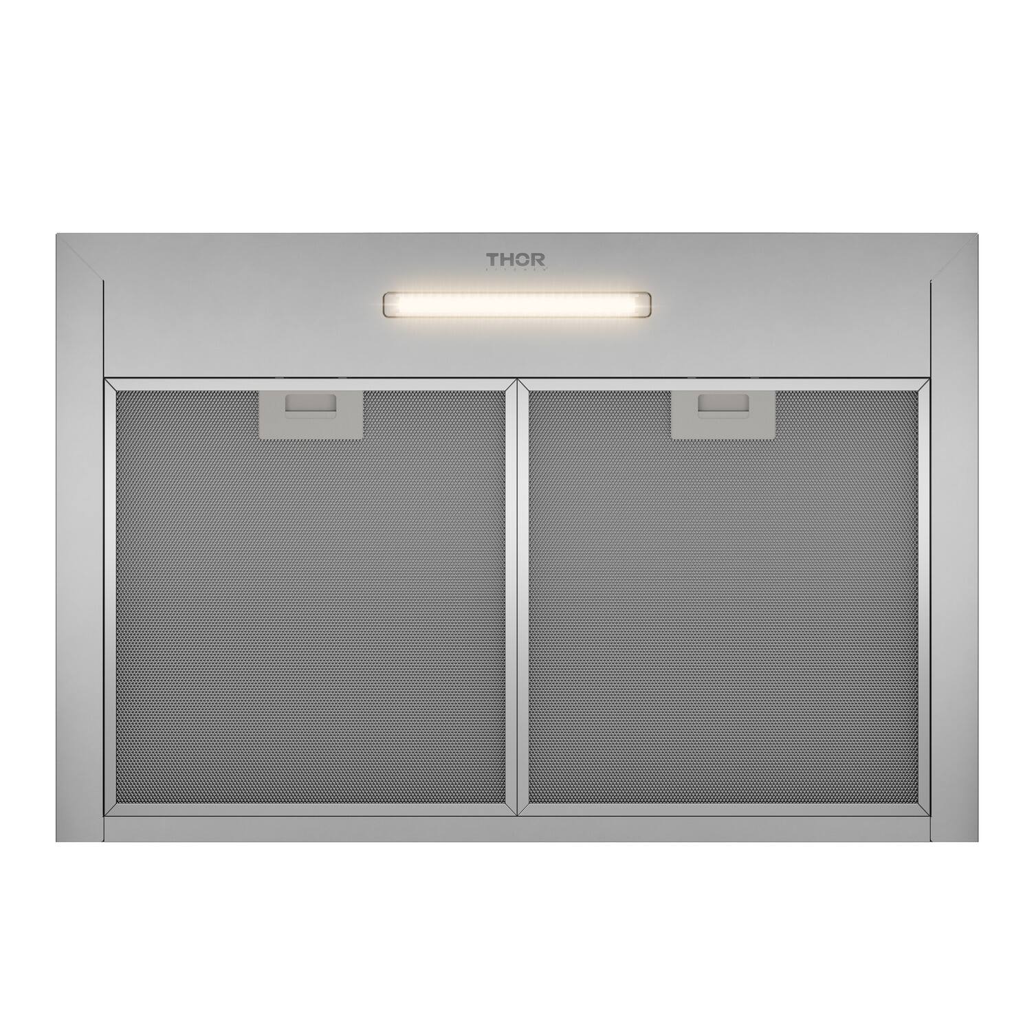 Alt View 12. Thor Kitchen - 30 Inch Pyramid Range Hood - Stainless Steel.