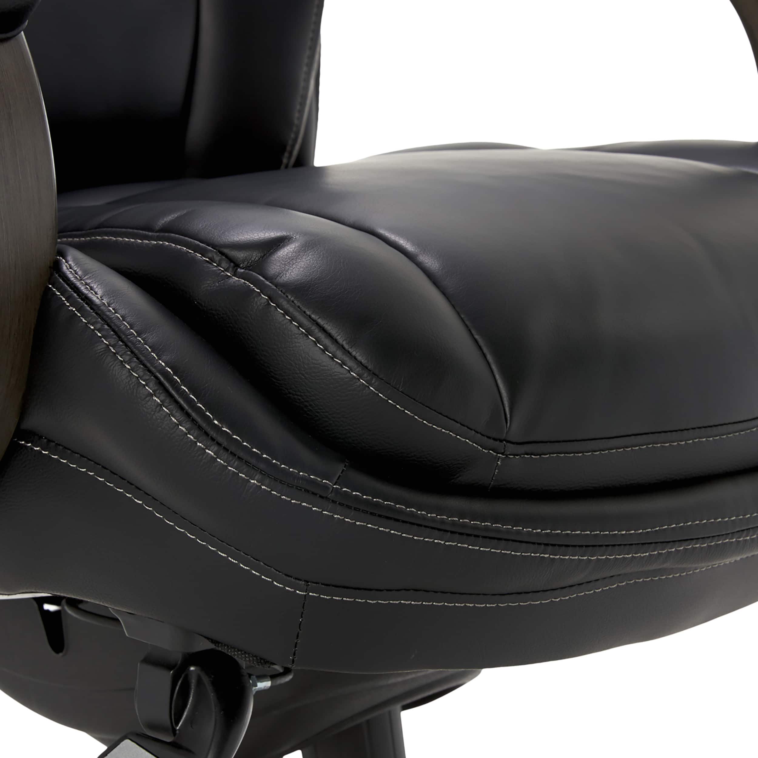 Alt View 14. La-Z-Boy - Big & Tall Executive Office Chair with Comfort Core Cushions - Black.