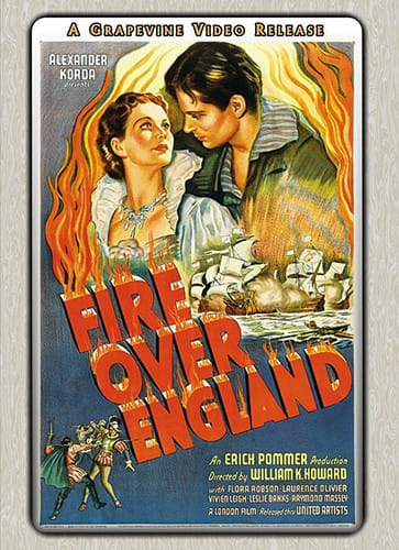 Fire Over England  - DVD