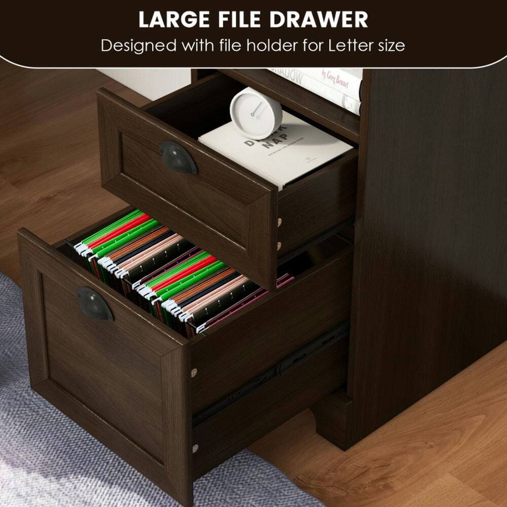LARGE FILE DRAWER  
Designed with file holder for Letter size