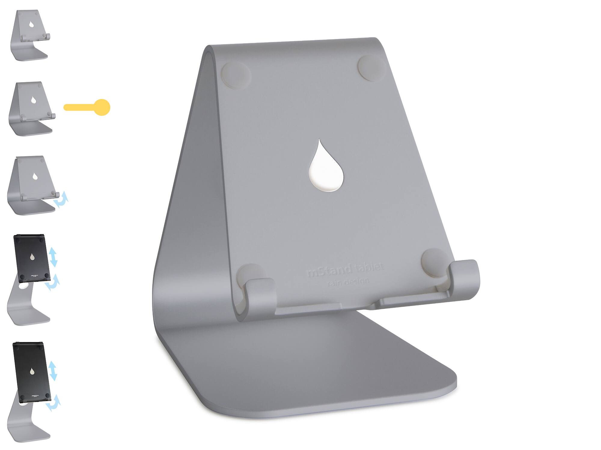 mStand tablet rain design