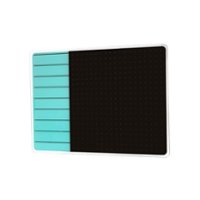 Floortex - Glass Magnetic Planning Board 17" x 23" - Teal - Front_Zoom