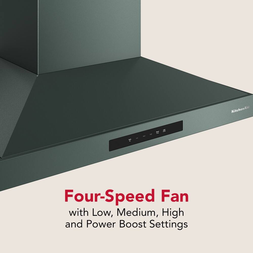 KitchenAid Four-Speed Fan with Low, Medium, High and Power Boost Settings