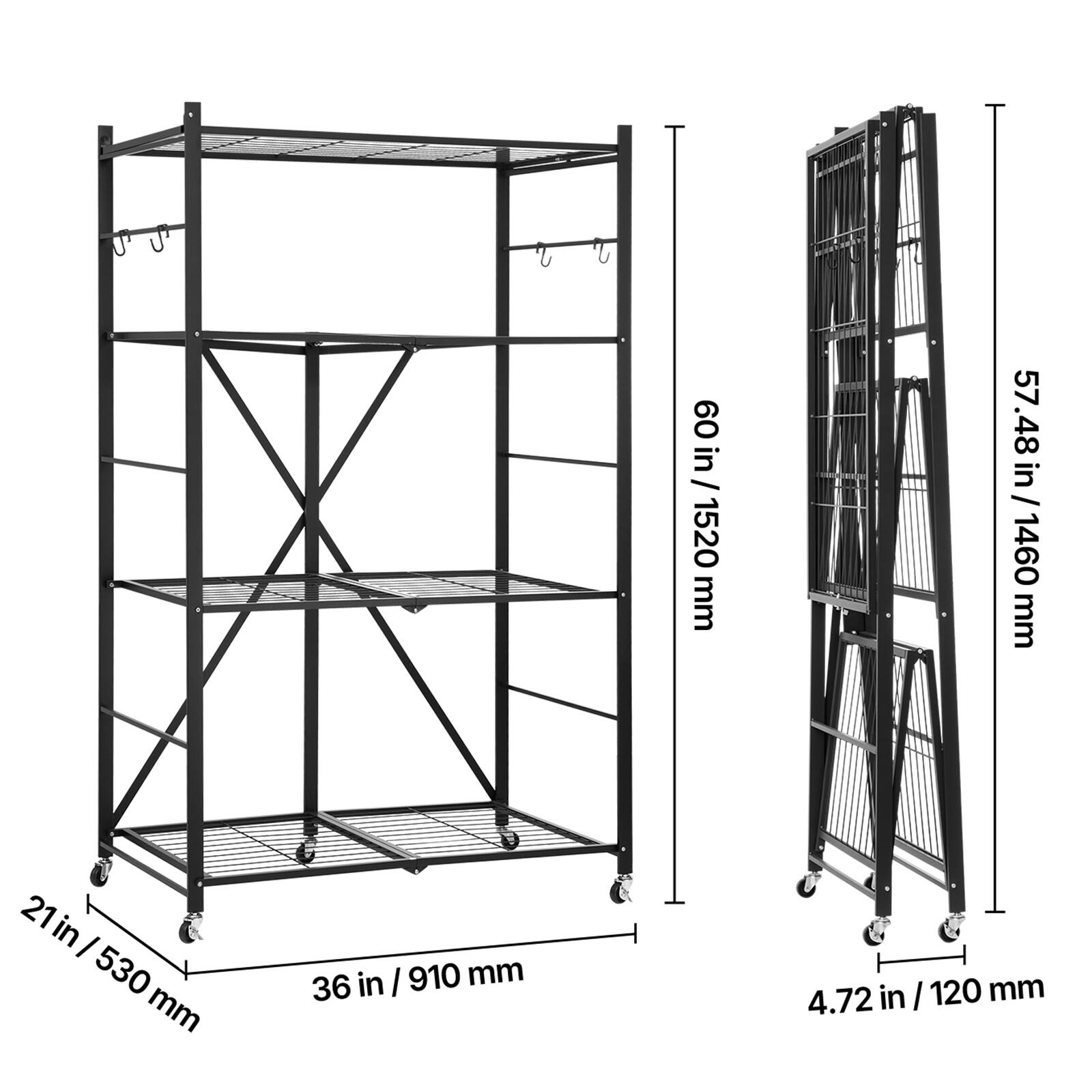 60 in/1520 mm
57.48 in/1460 mm
21 in/530 mm
36 in/910 mm
4.72 in/120 mm