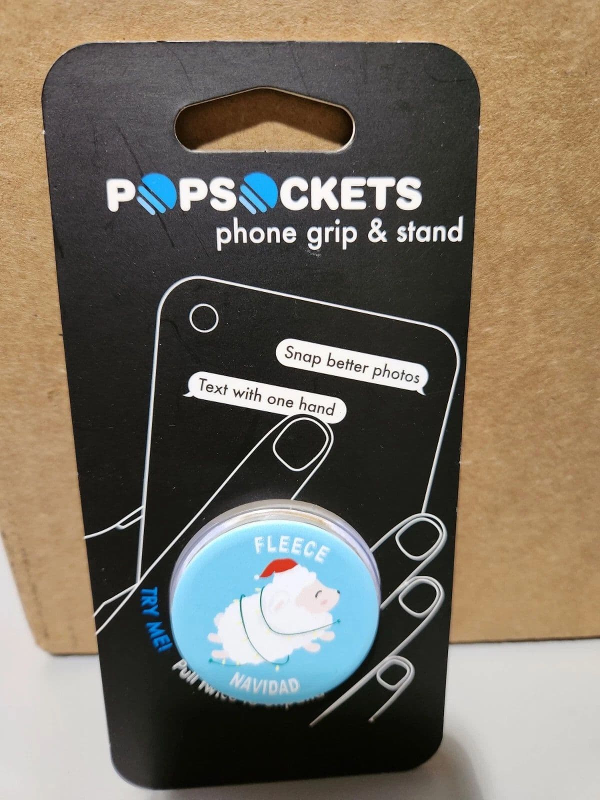 PopSockets - for phones Grips/Stands (800337) - Fleece Navidad