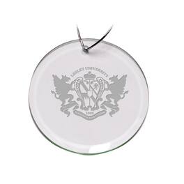 Jardine - Lesley Lynx Primary Logo 3'' Round Glass Ornament - Multicolor