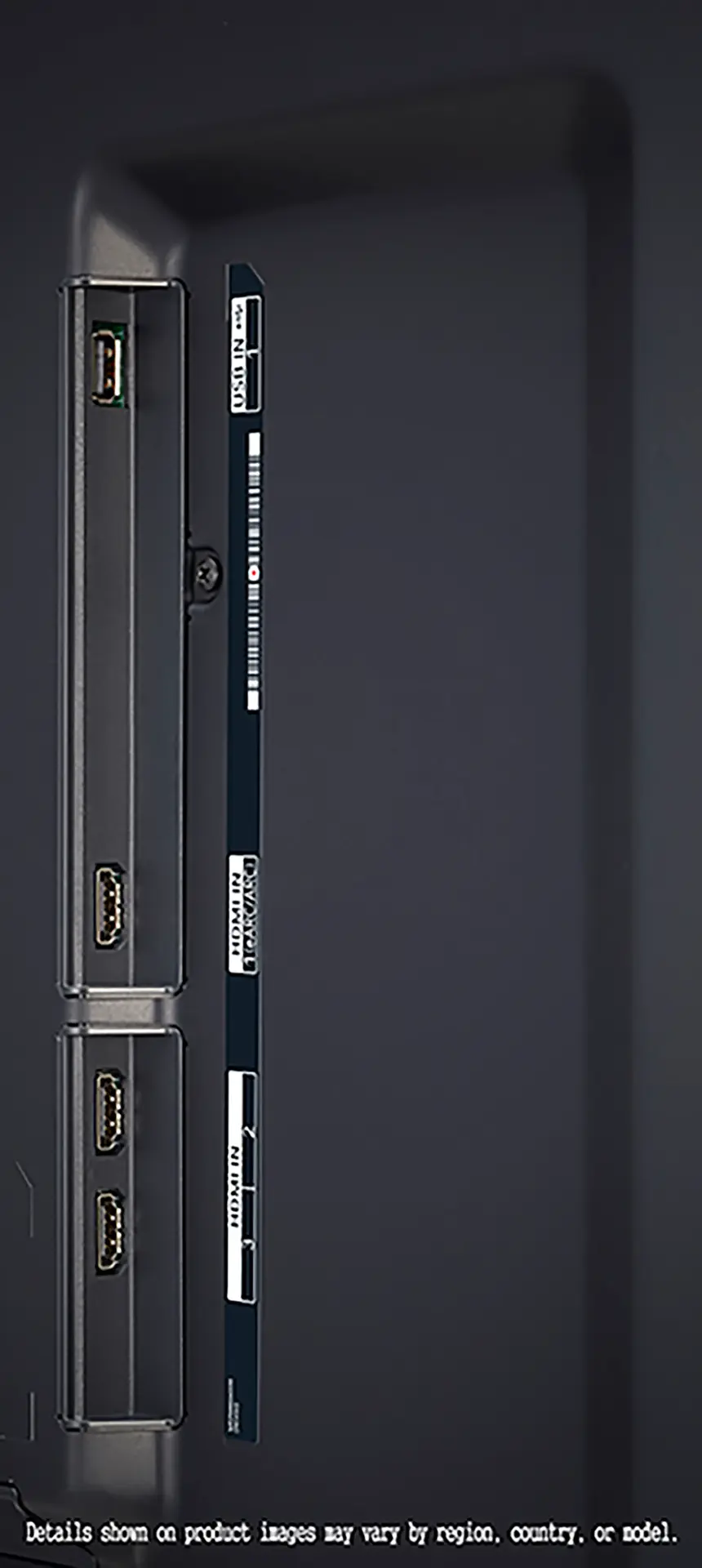 A product image shown below details the product's dimensions. The product's dimensions may vary by region, country, or model.