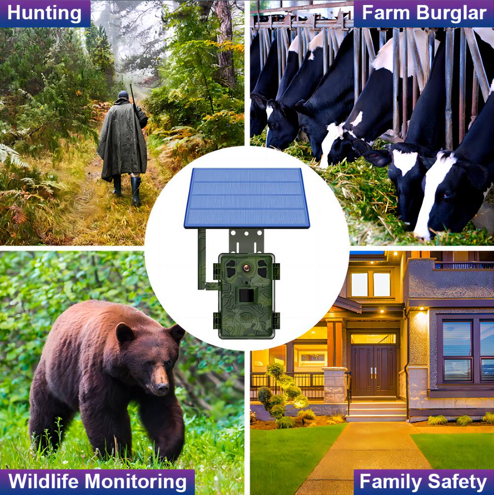 Hunting  
Farm Burglar  
Wildlife Monitoring  
Family Safety