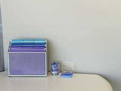 Alt View 7. Smead - Smead SuperTab Organizer File Folder, Oversized 1/3-Cut Tab, Letter, Assorted Colors, 3/Pack (11989) - Assorted Colors.