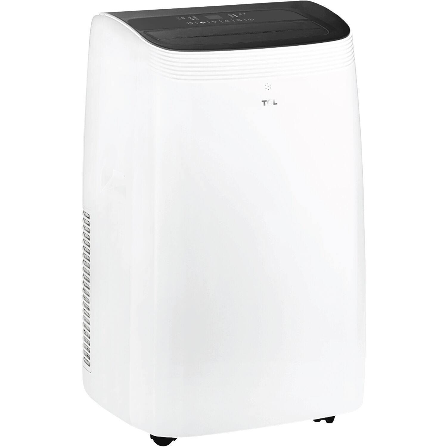 Alt View 1. TCL - TCL Q-Series 450 Sq. Ft. 10,000 BTU Smart Inverter Portable Air Conditioner - White.