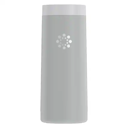 Front. Lifefactory - Lifefactory Ls324mcg4 16-oz. Stainless Steel Vacuum-insulated Tumbler (stone Gray) - gray.