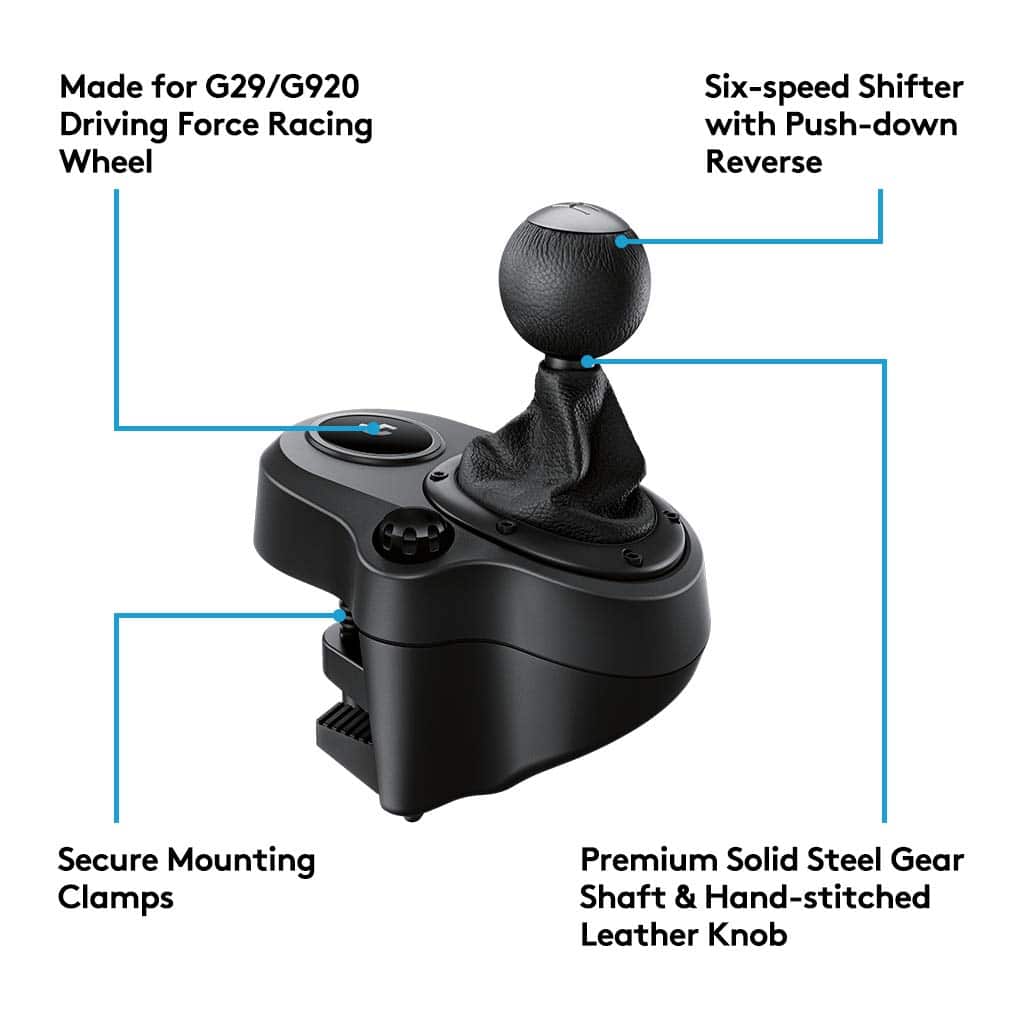 【美品】Logicool G DRIVING FORCE SHIFTER/LPST-14900 Logicool Logicool Driving Force Shifter G - 製品詳細 | パソコン
