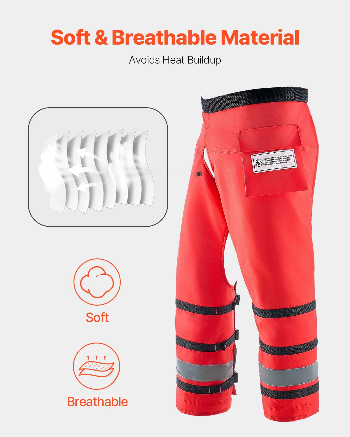 Soft & Breathable Material  
Avoids Heat Buildup  

Soft  
Breathable