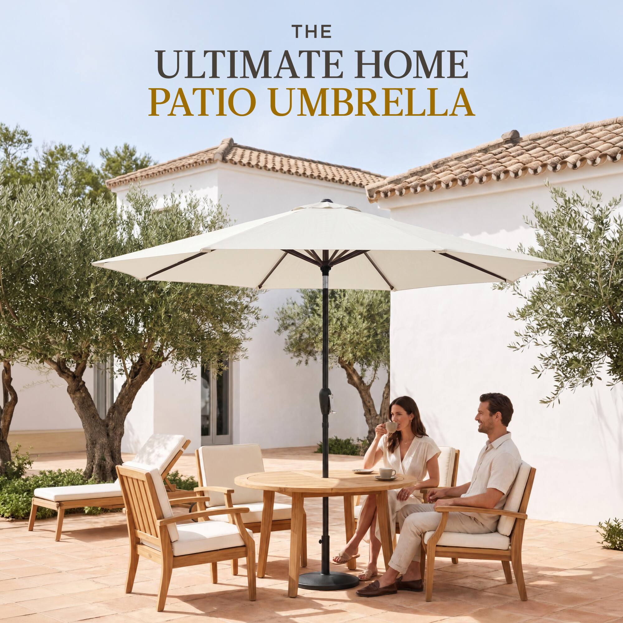 THE ULTIMATE HOME PATIO UMBRELLA