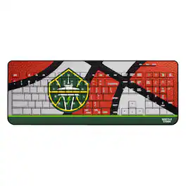 Keyscaper - Seattle Storm Basketball Wireless Keyboard - Multicolor