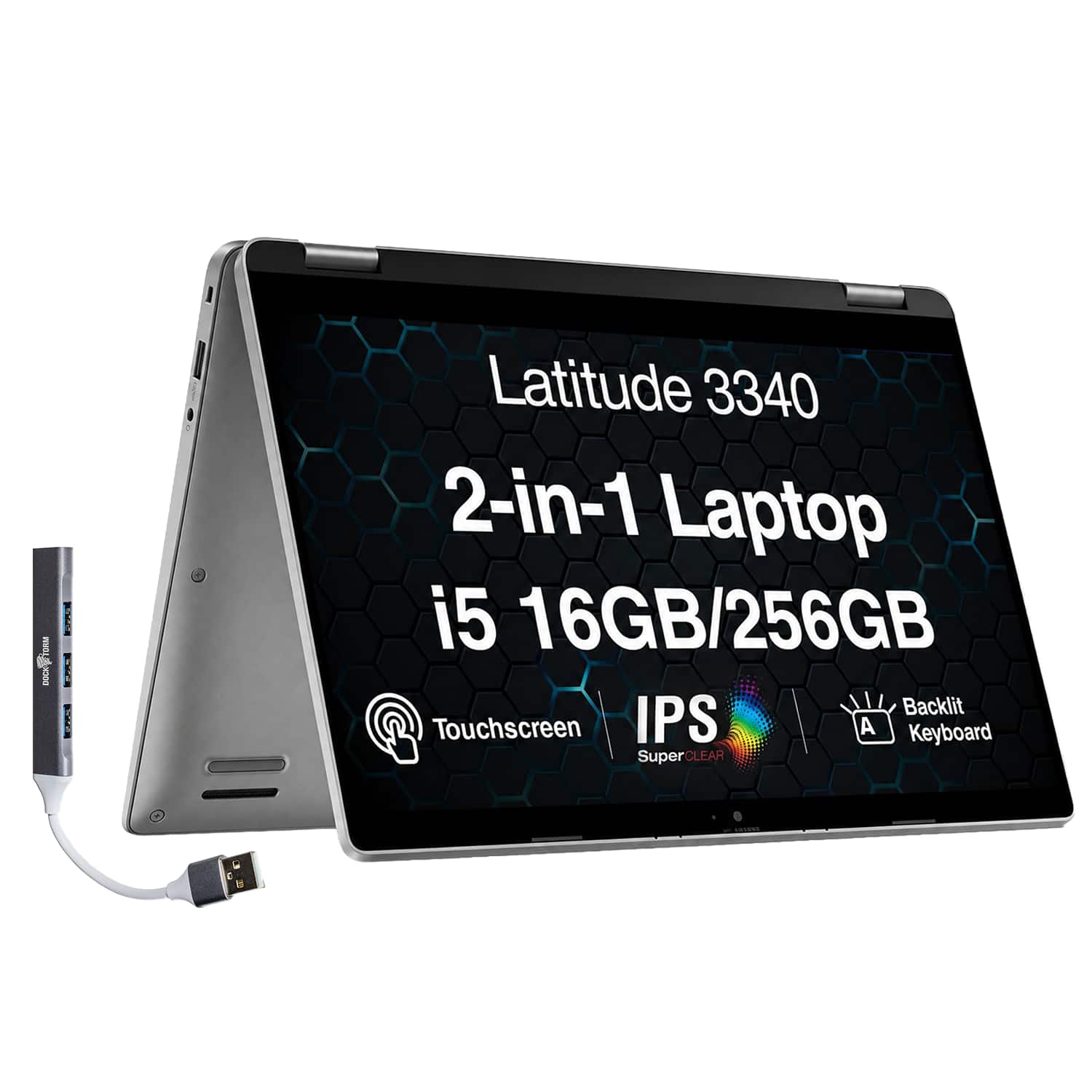 Dell Latitude 3340 2 in 1 Laptop 13.3 FHD (Intel i5 1335U, 16GB