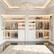 Back. Aheaplus - 46.3" Walk-in Closet Organizer System with 4 Wooden Drawers and 2 Hanging Rods - White.