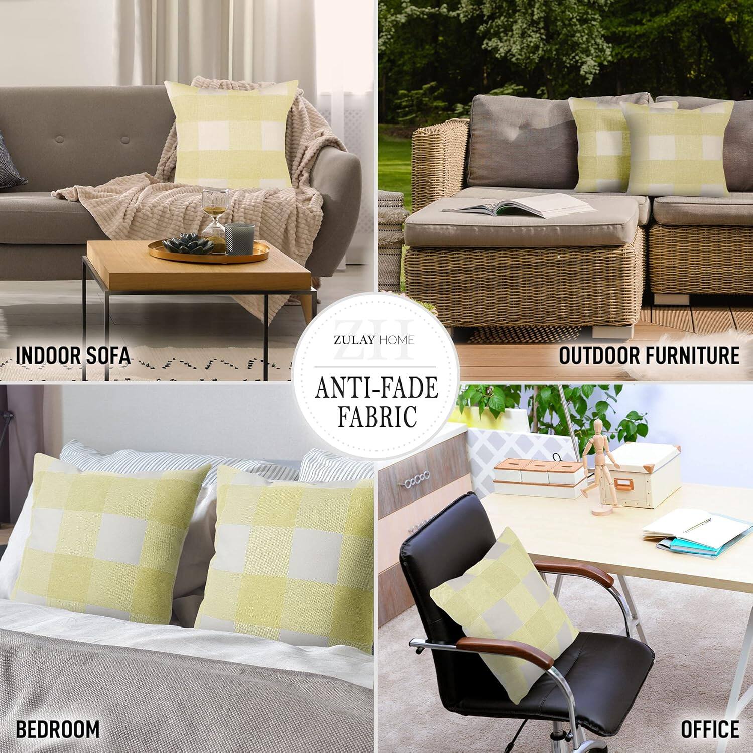 ZULAY HOME

INDOOR SOFA

OUTDOOR FURNITURE

ANTI-FADE FABRIC

BEDROOM

OFFICE