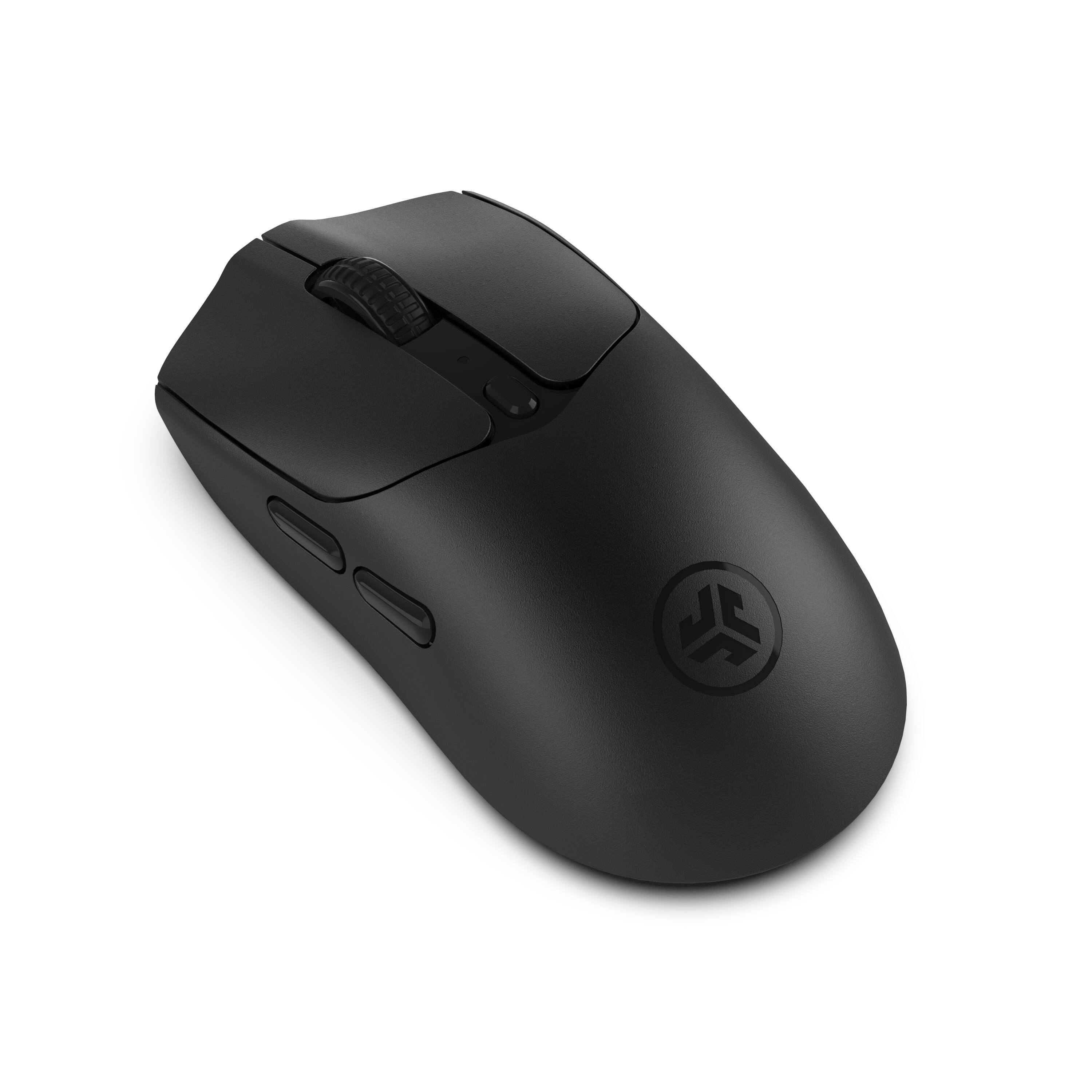 Alt View 2. JLab - Nightfall Wireless Gaming Mouse - Black.