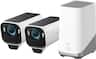 eufy - eufyCam S3 Pro, 2-Outdoor Wireless 4K Solar Powered Security Cameras with HomeBase 3 - White