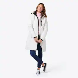 Mobile Warming - App Controlled Women's Meridian Heated Jacket - Cream