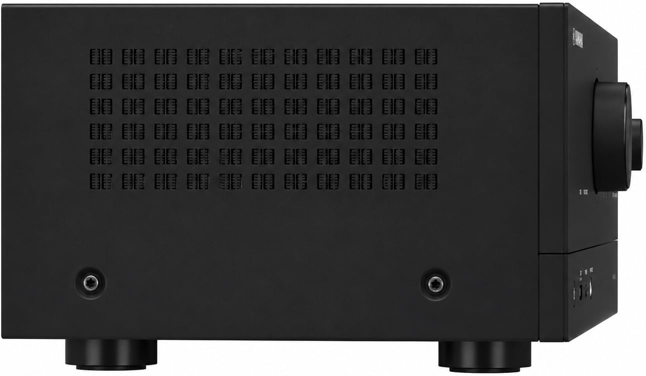 Alt View 5. Yamaha - RX-V4A 5.2 AV Receiver with NS-IW660 In-Wall Speakers - Black.