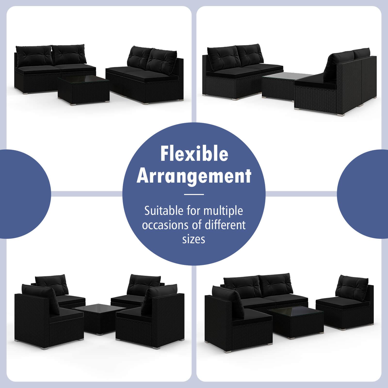 Flexible Arrangement  
Suitable for multiple occasions of different sizes