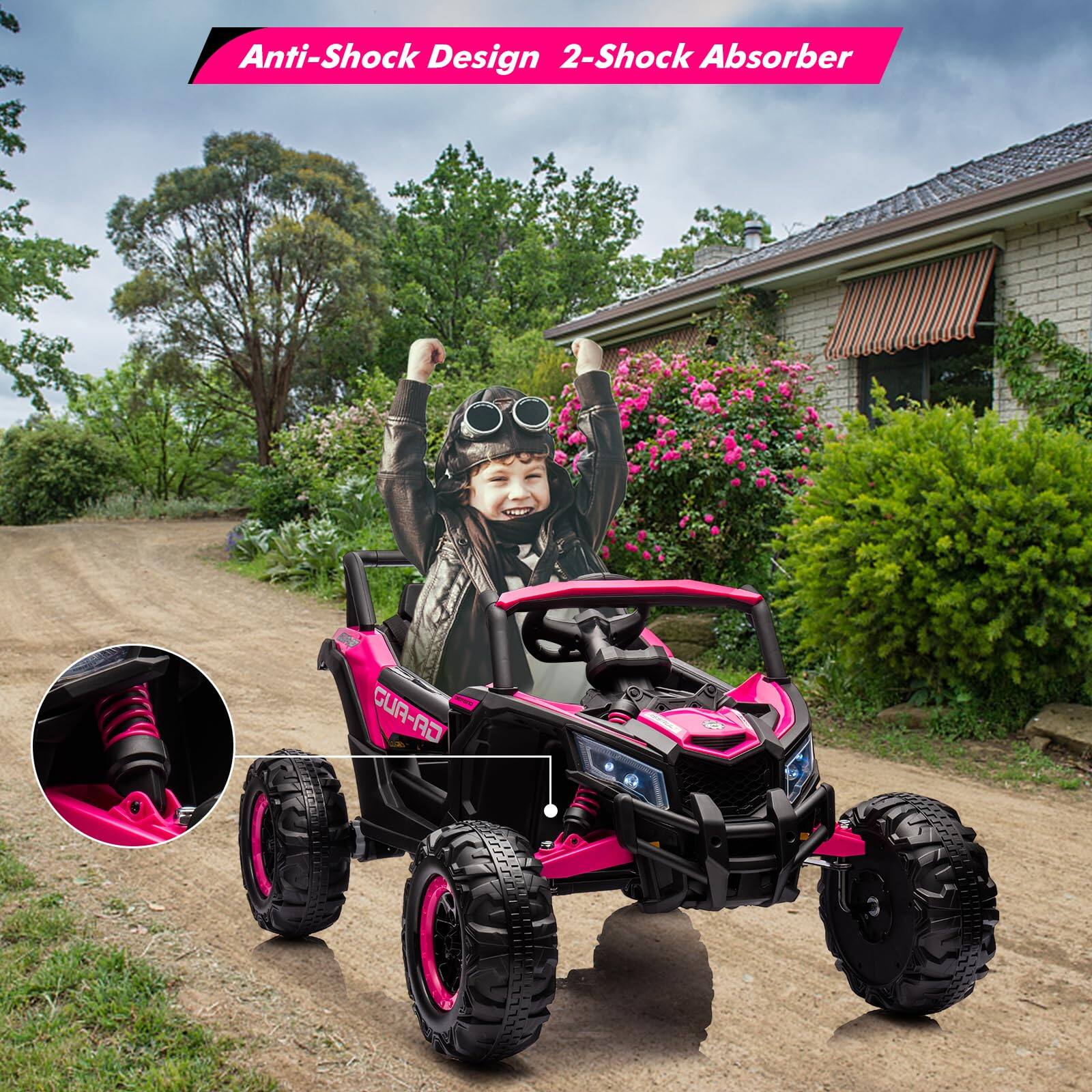 Anti-Shock Design  
2-Shock Absorber  
GUR-AD