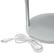 Alt View 22. Simple Designs - Round Etagere Storage Floor Lamp with 2 USB, 1 Outlet - Gray.