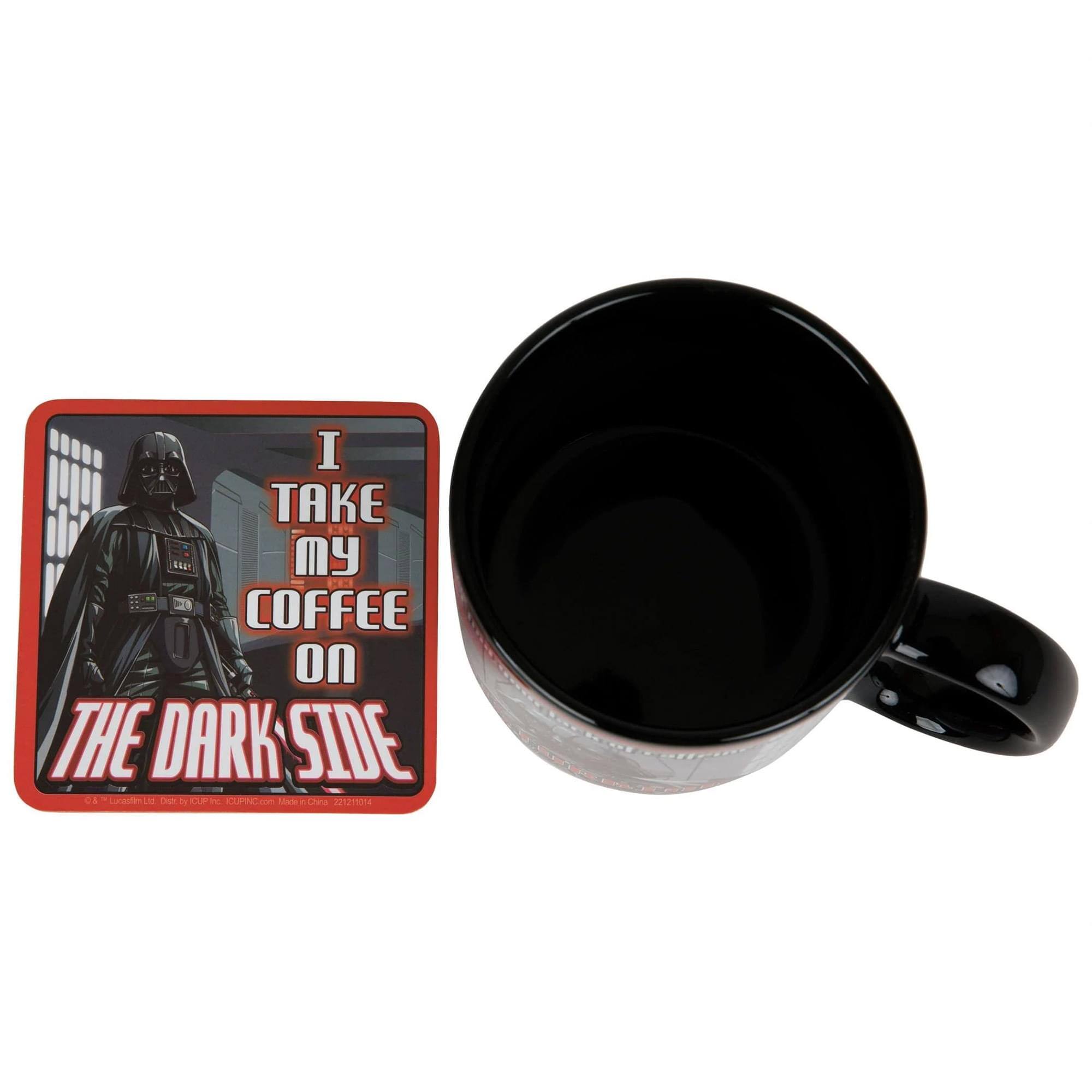 I take my coffee on the dark side