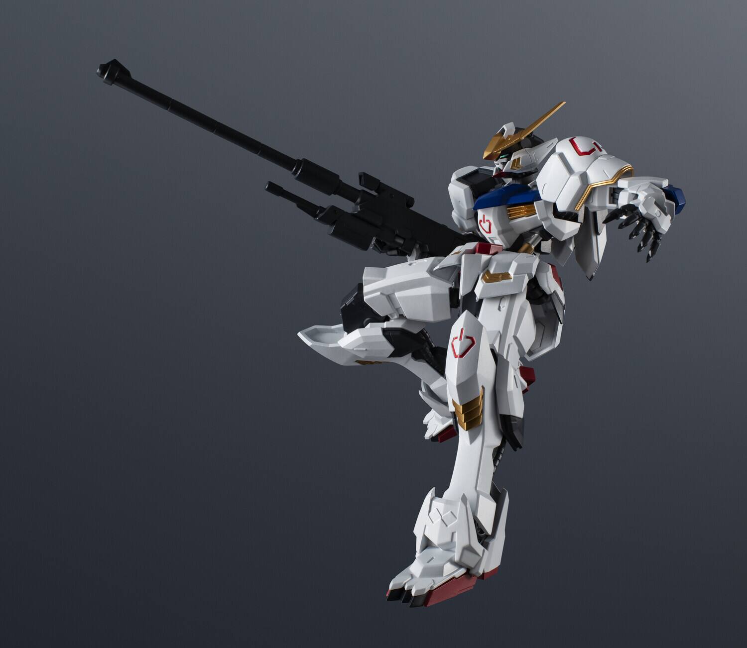 Alt View 3. Bandai - Tamashii Nations - MSG: Iron-Blooded Orphans - Gundam Universe - ASW-G-08 Gundam Barbatos Renewal - COLLECTIBLES - Multicolor.