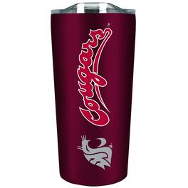 The Fanatic Group - Washington State Cougars 18oz. Stainless Soft Touch Tumbler - Multicolor