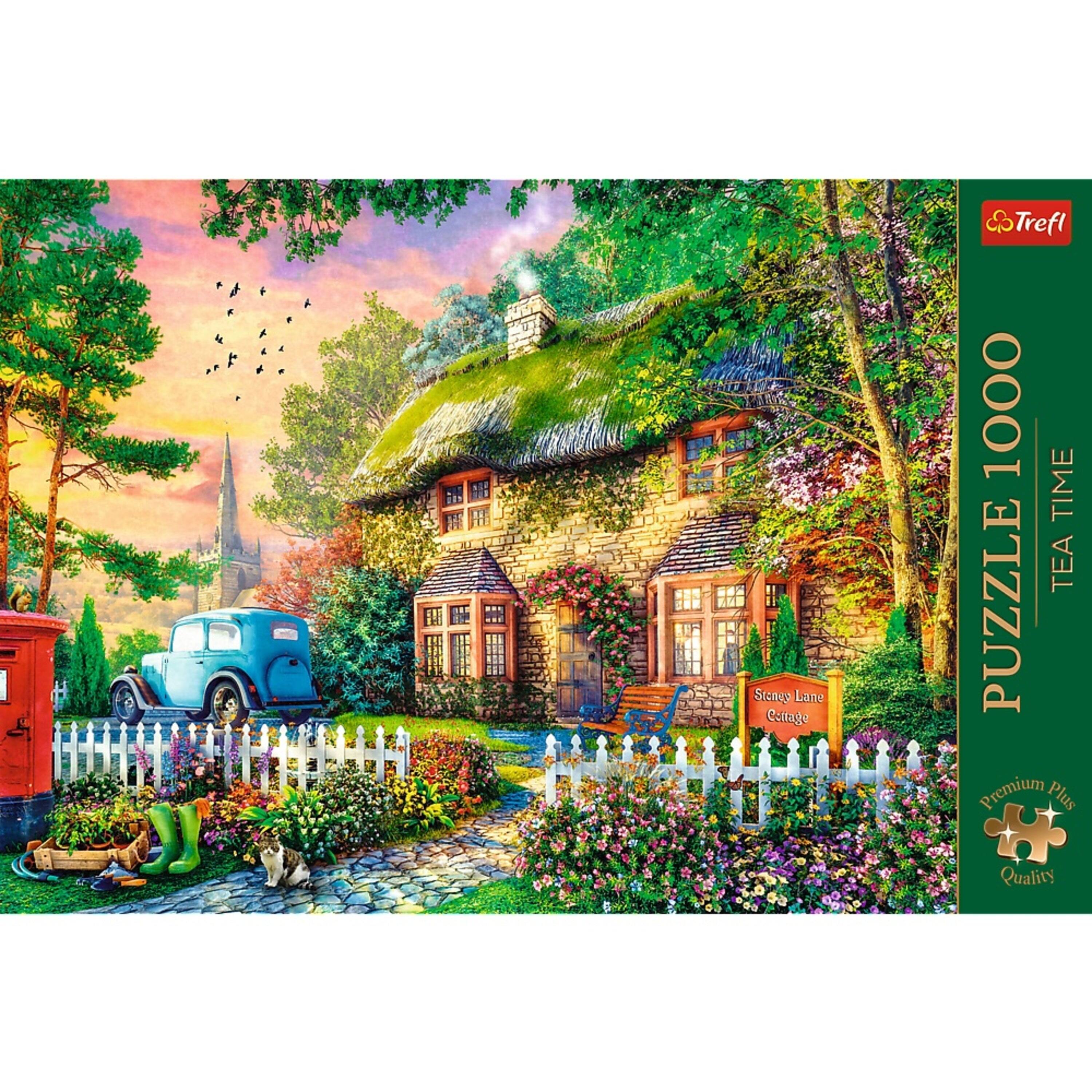 Trefl  
Stoney Lane Cottage  
PUZZLE 1000  
TEA TIME  
Premium Plus Quality