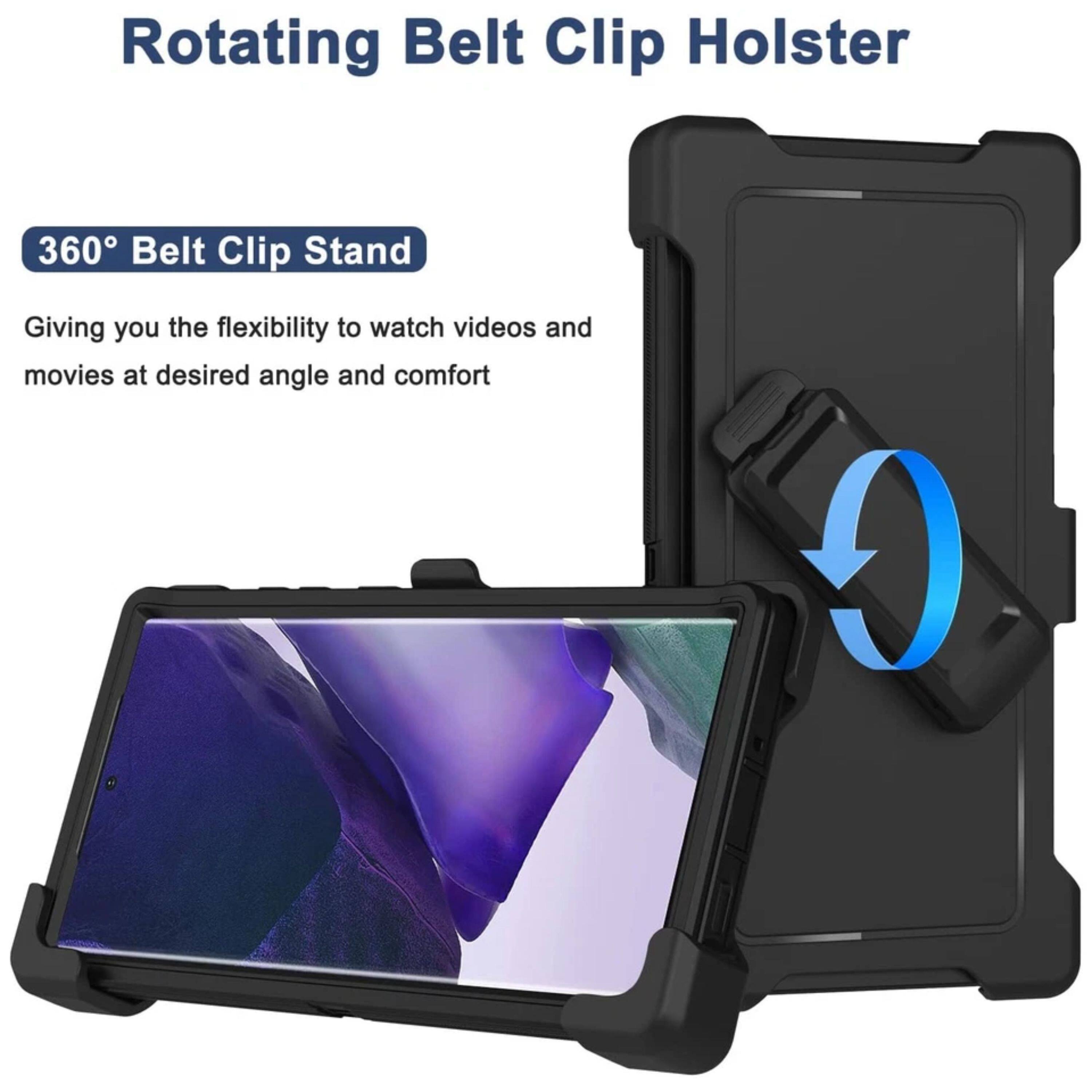 Rotating Belt Clip Holster

360° Belt Clip Stand

Giving you the flexibility to watch videos and movies at desired angle and comfort