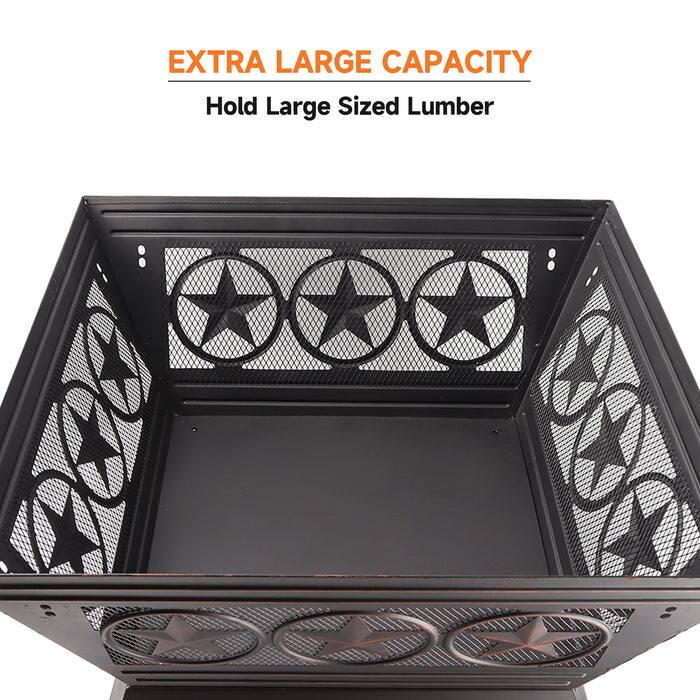 EXTRA LARGE CAPACITY
Hold Large Sized Lumber