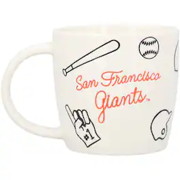 Logo Brands - San Francisco Giants 18oz. Playmaker Mug - Multicolor
