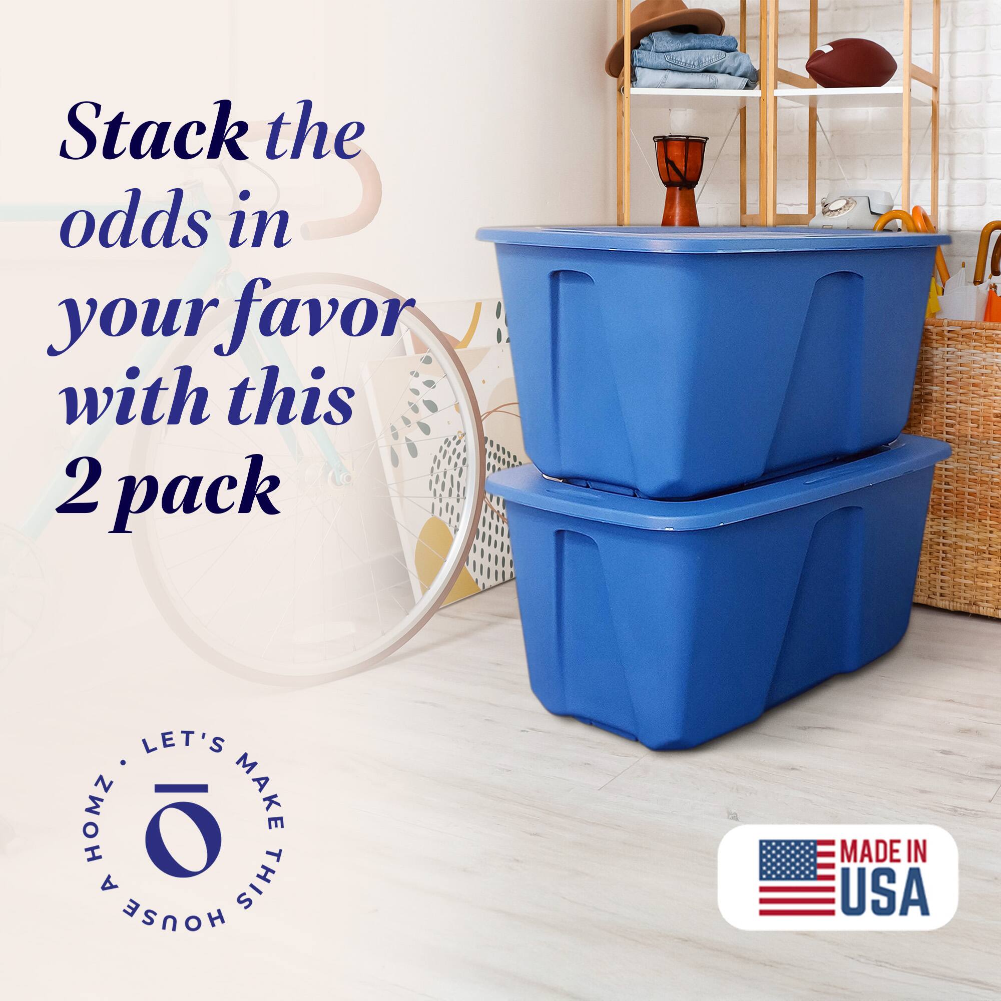 Stack the odds in your favor with this 2 pack.  
LET'S MAKE THIS HOUSE  
MADE IN USA