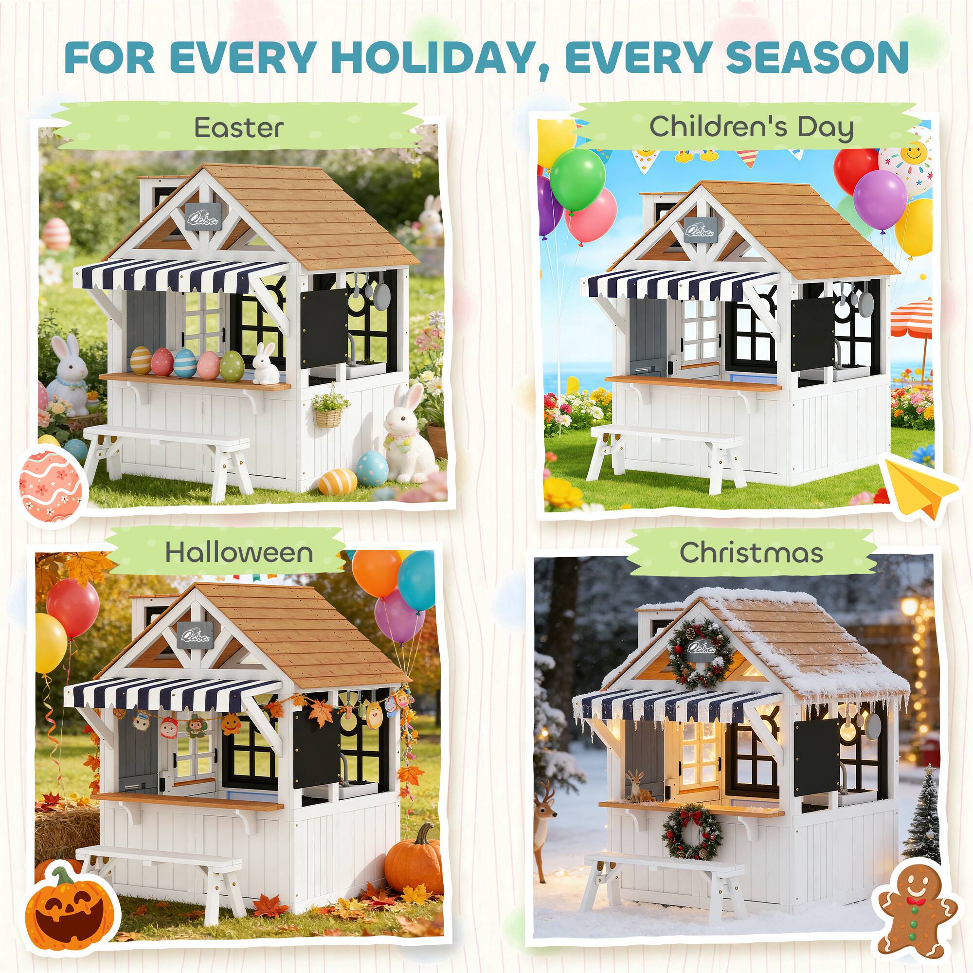 FOR EVERY HOLIDAY, EVERY SEASON

Easter  
Children's Day  
Halloween  
Christmas